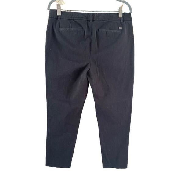 Tommy Hilfiger Madison Charcoal Gray Stretch Slim Preppy Career Pants Sz 10 - Picture 5 of 11